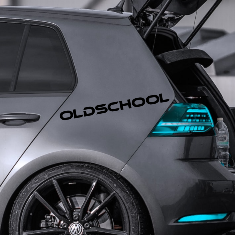 Aufkleber Oldschool Tuning Autoaufkleber