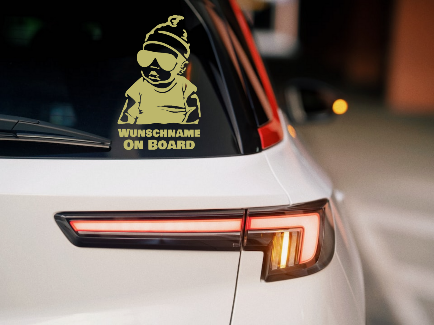 Aufkleber Baby on Board Coolbaby