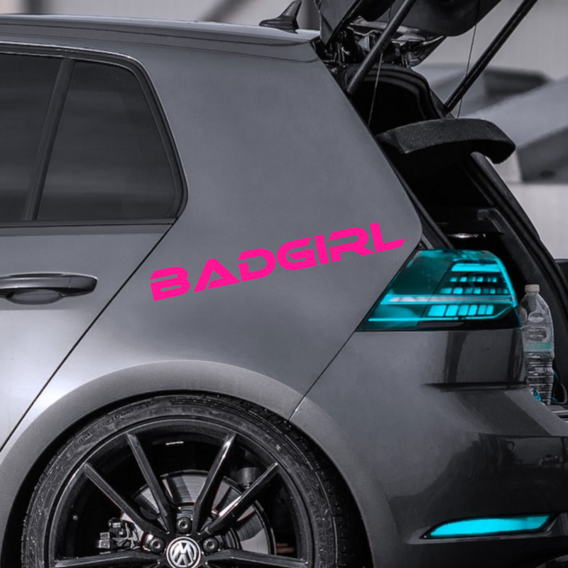 Aufkleber BadGirl