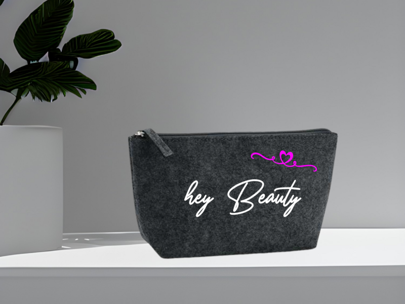 Personalisierte Kosmetiktasche " hey Beauty"