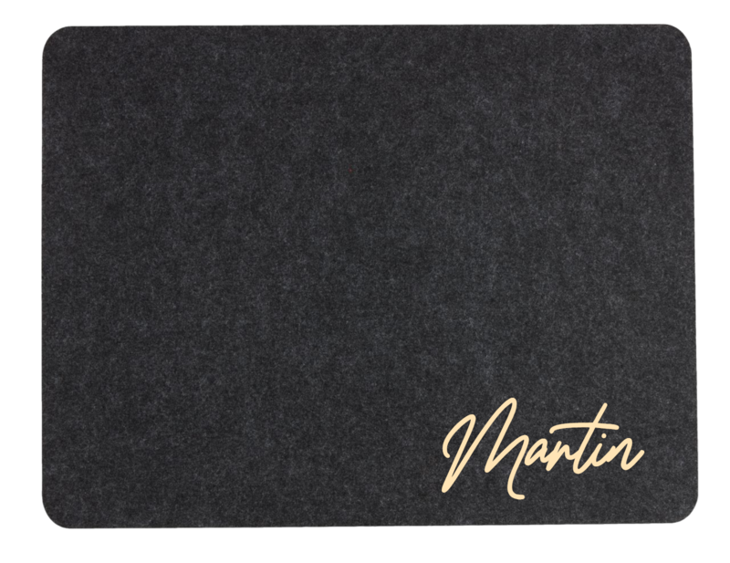Personalisiertes Tischset mit Name