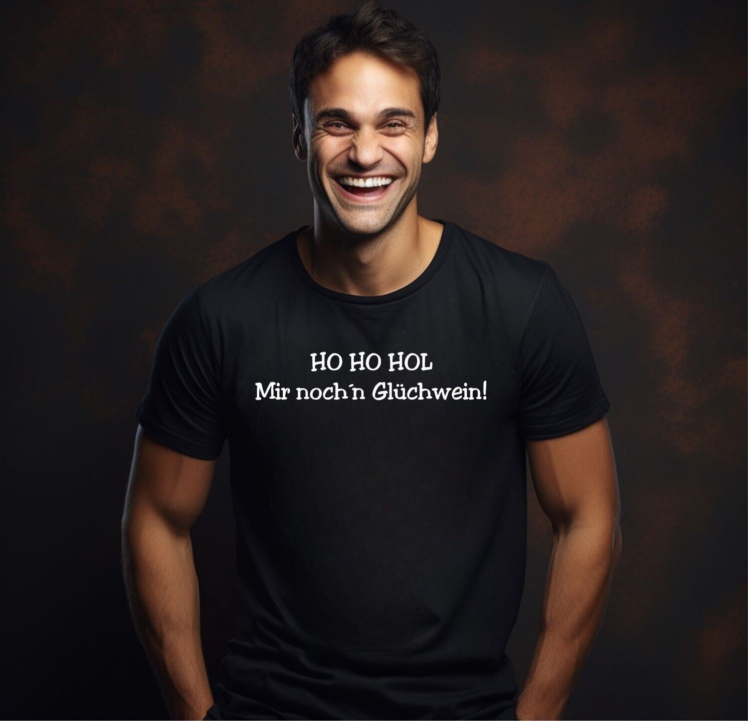T-SHIRT HO HO HOL mir noch`n Glühwein!
