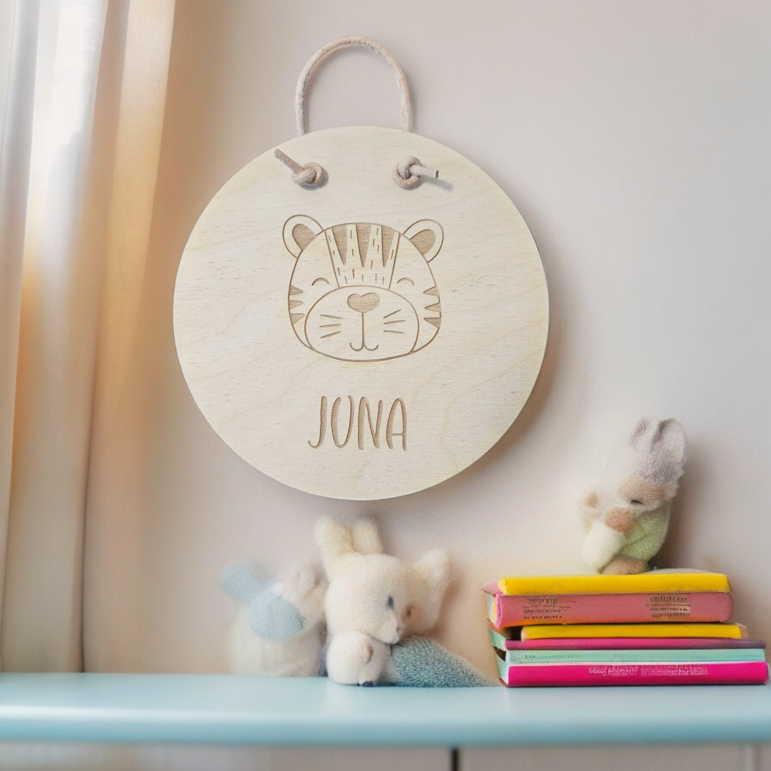 Namensschild Kinderzimmer Baby personaliesiert 100+ Motive