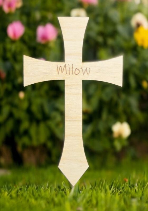 Holzkreuz für Kleintiere Milow