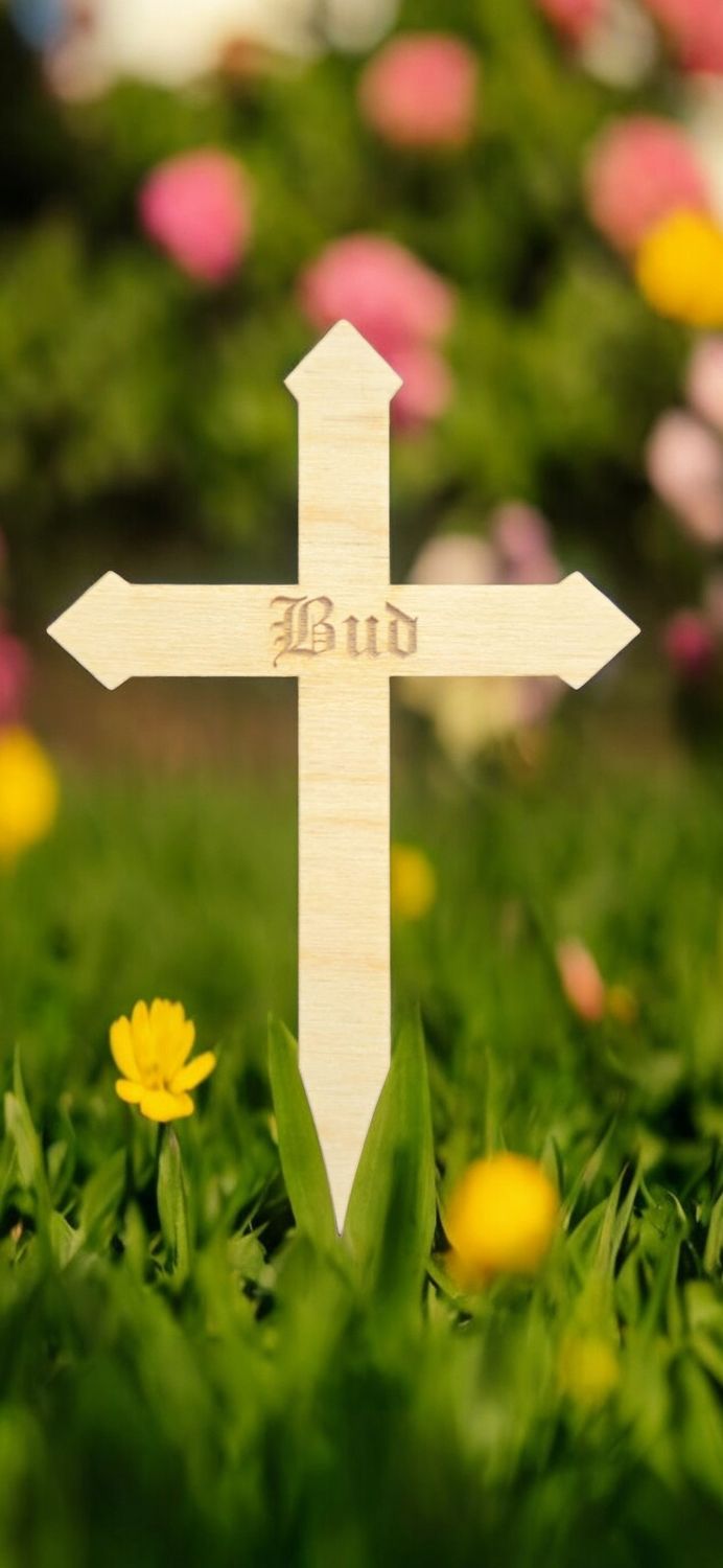 Holzkreuz für Kleintiere Bud