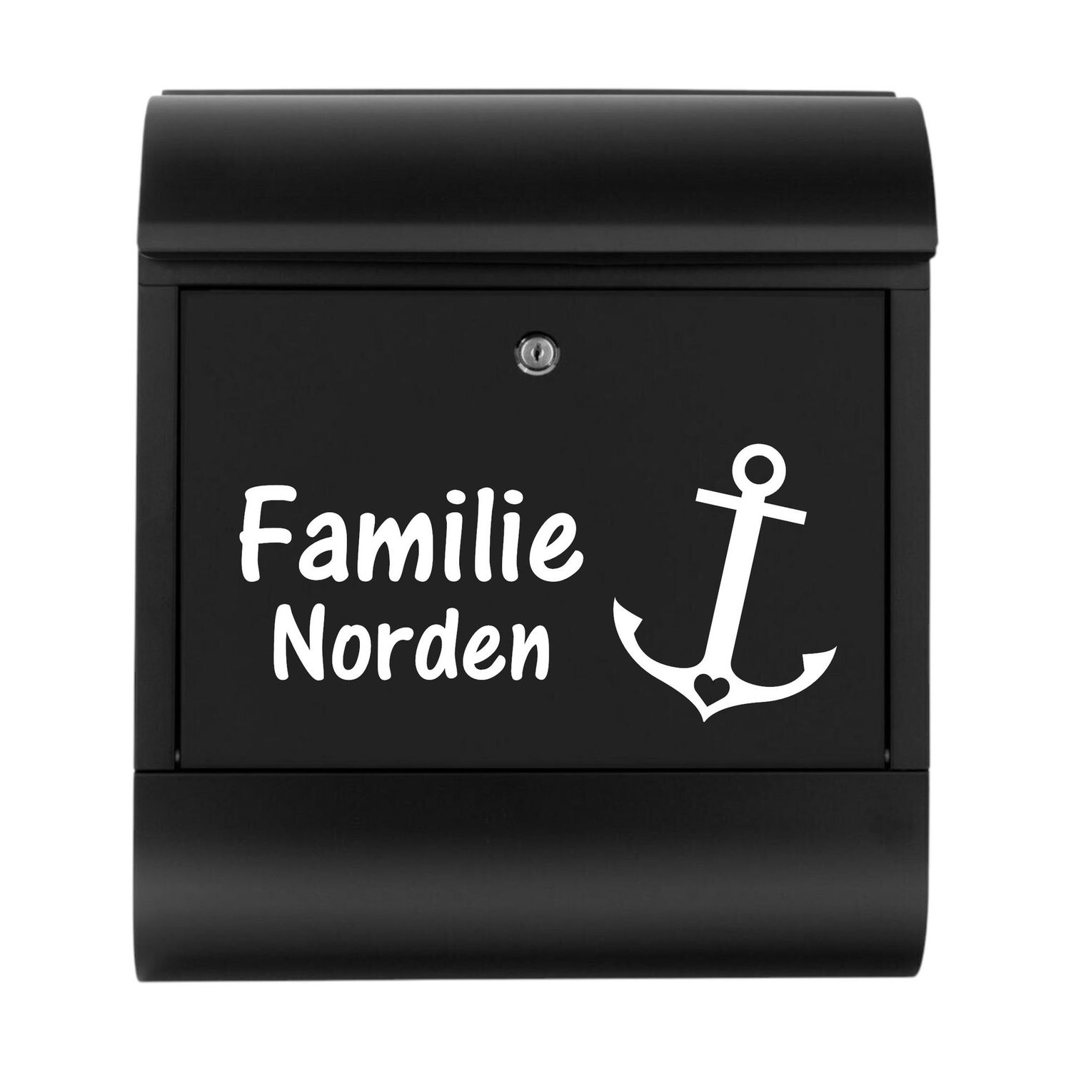 Briefkastenbeschriftung  Anker