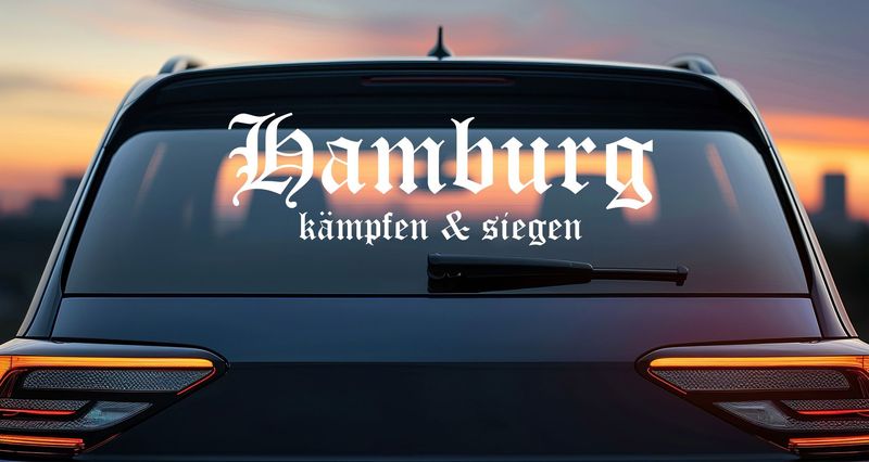 Aufkleber Hamburg käpfen & siegen