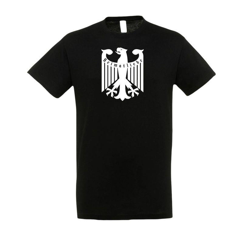 Heimatliebe T-Shirt mit Adler-Motiv