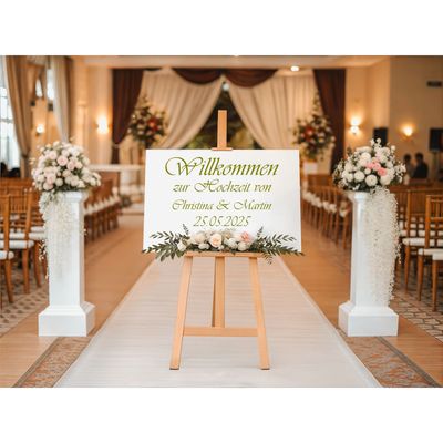 Aufkleber Hochzeit
