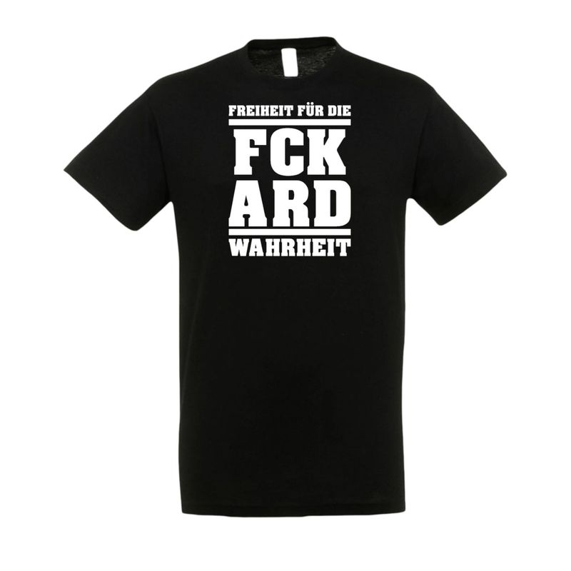 Statement T-Shirt gegen ARD und Medienfreiheit