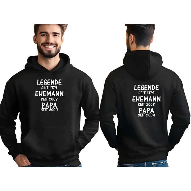 HOODIE LEGENDE, EHEMANN, PAPA