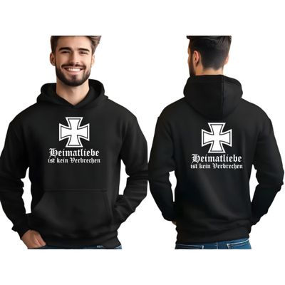 HOODIE HEIMATLIEBE EISERNES KREUZ