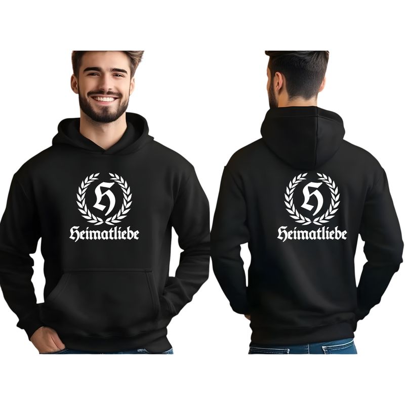 HOODIE HEIMATLIEBE  LORBEERKRANZ