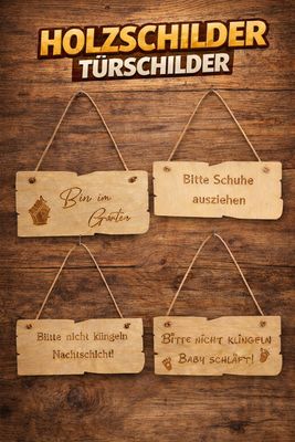 Holzschilder