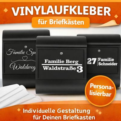​Vinylaufkleber für Briefkästen