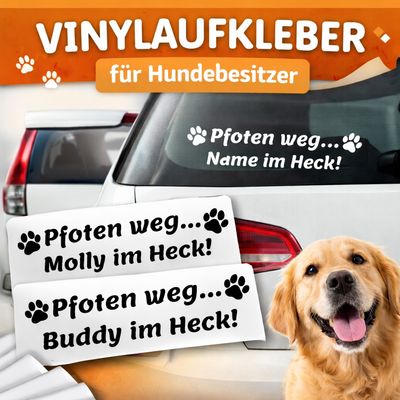 Aufkleber Hunde