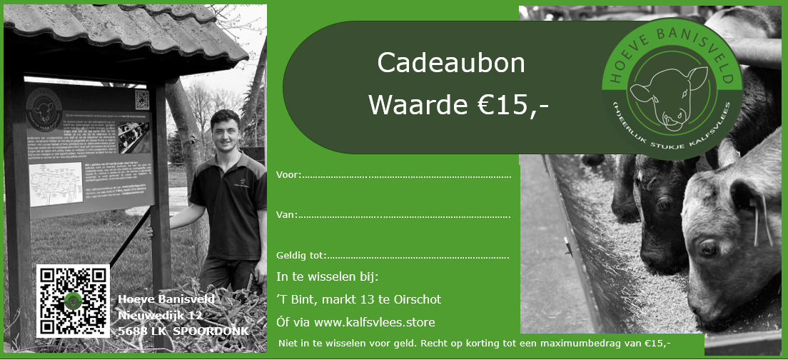 cadeauobon €15,-