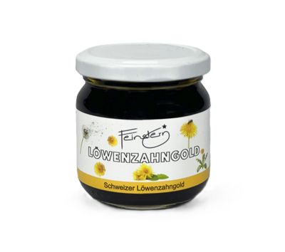 Löwenzahn Gold 250g – Pflanzliche Honigalternative aus Schweizer Löwenzahnblüten