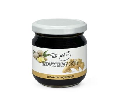 Ingwer Gold 250g – Exklusiver Aufstrich mit Ingwer und Blütenextrakt