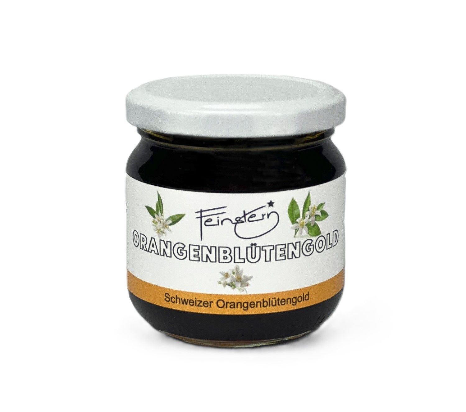 Orangenblüten Gold 250g – Fruchtiger veganer Aufstrich mit echten Orangenblüten