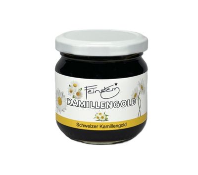Kamillen Gold 250g – Wohltuender veganer Blütenaufstrich aus der Schweiz