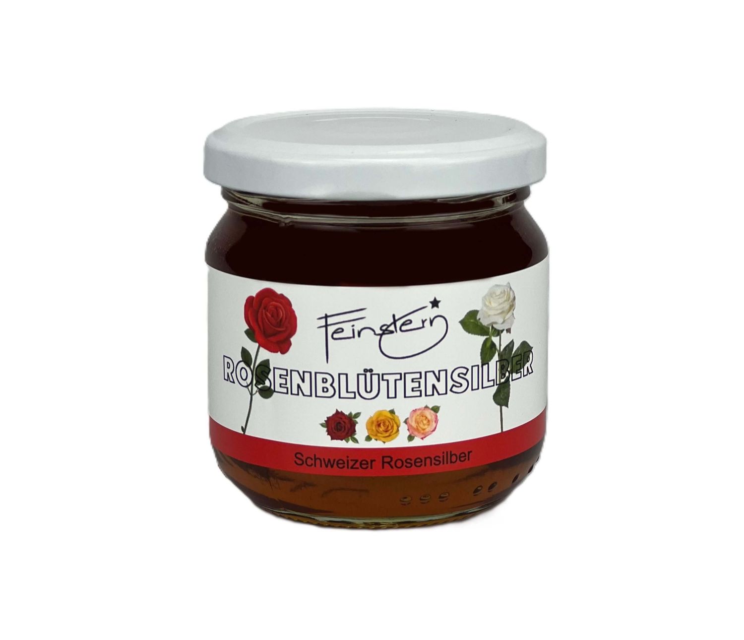 Rosenblüten Silber 250g – Feiner Rosen-Aufstrich für das tägliche Frühstück