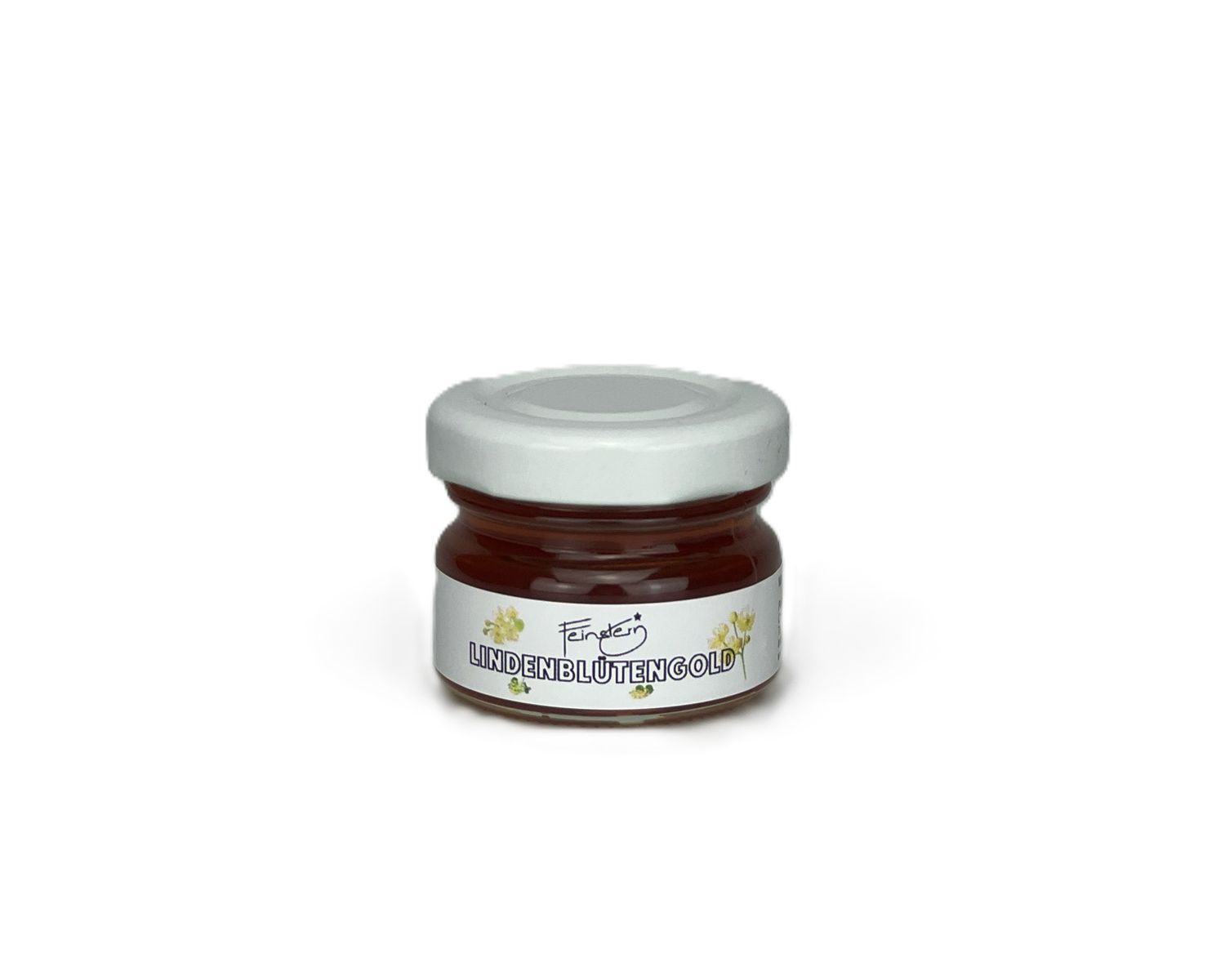 Lindenblüten Gold 30g Mini – Veganer Blütenaufstrich – Schweizer Gastgeschenk