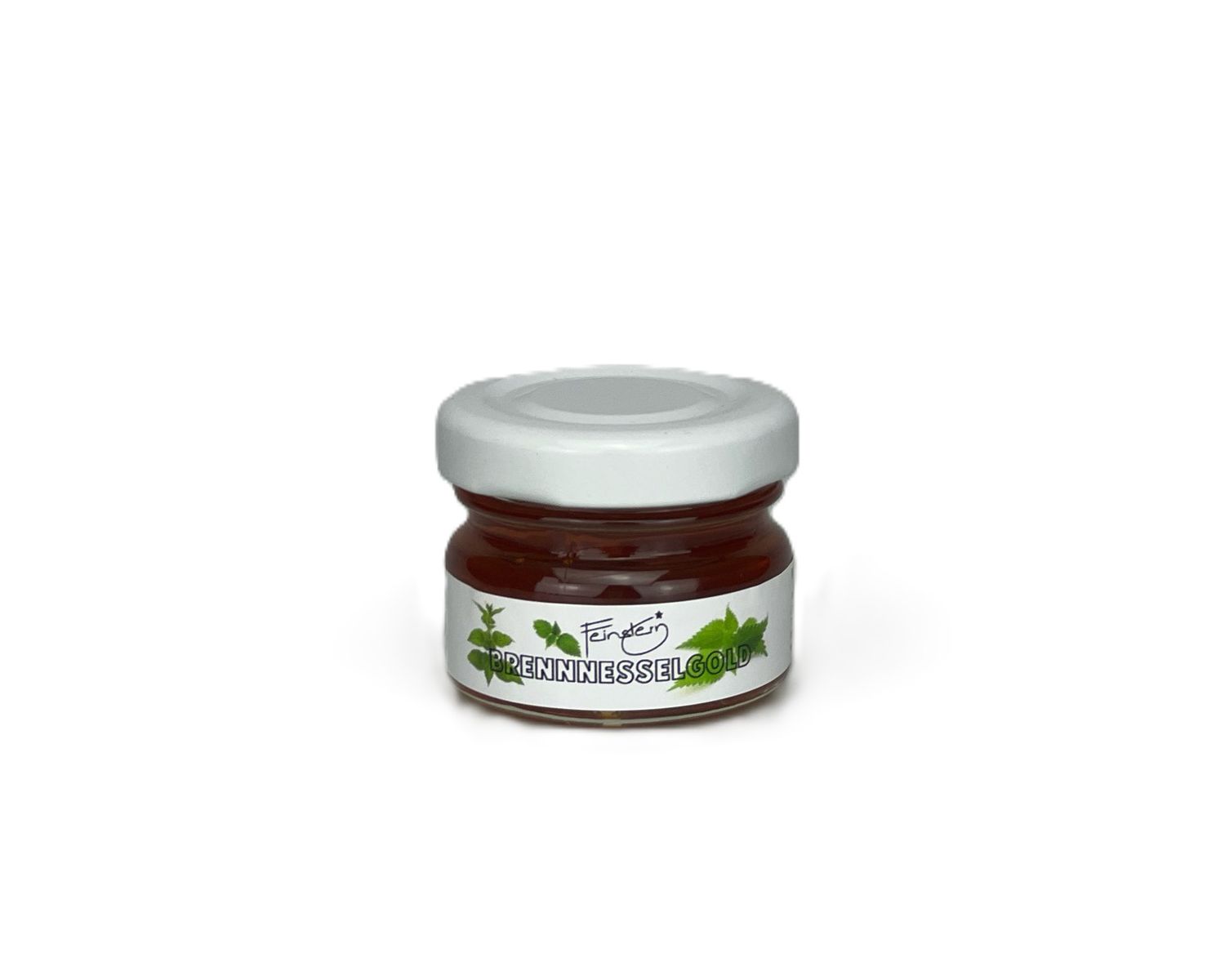 Brennnessel Gold 30g Mini – Veganer Blütenaufstrich – Schweizer Gastgeschenk