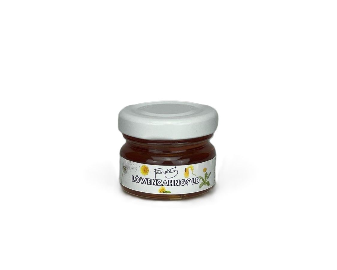 Löwenzahn Gold 30g Mini – Veganer Blütenaufstrich – Schweizer Gastgeschenk