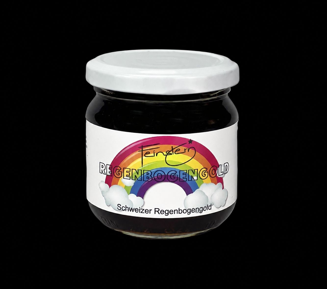 Regenbogen Gold Schoko Crunch