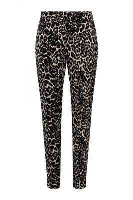 &CO WOMAN travel broek Philly leopard