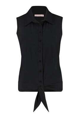 STUDIO ANNELOES Pippa sl blouse zwart