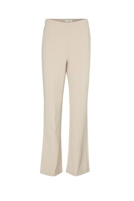 YAYA Jersey wide leg trousers beige YAYA Jersey wide leg trousers beige