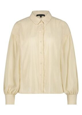 TRAMONTANA blouse fancy woven bleached sand
