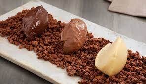 Cremós de tres xocolates