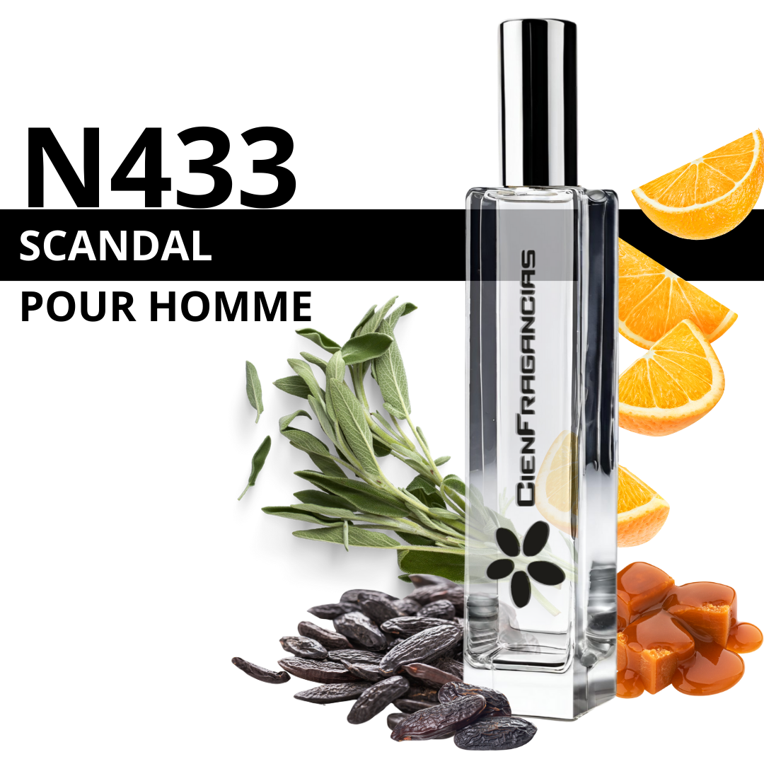 N 433 Scandal pour homme, Formati disponibili:: 100 ML