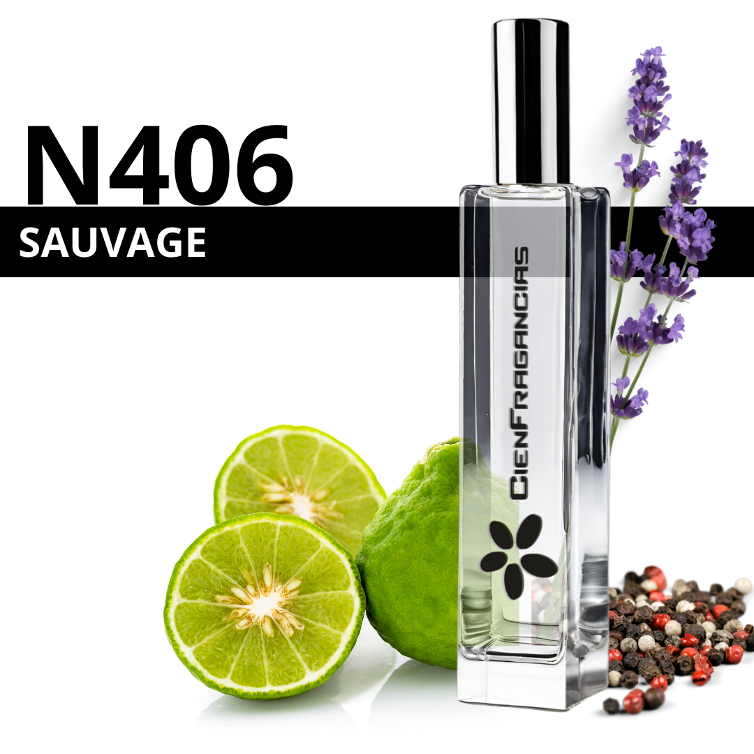 N 406 Sauvage, Formati disponibili:: 100 ML