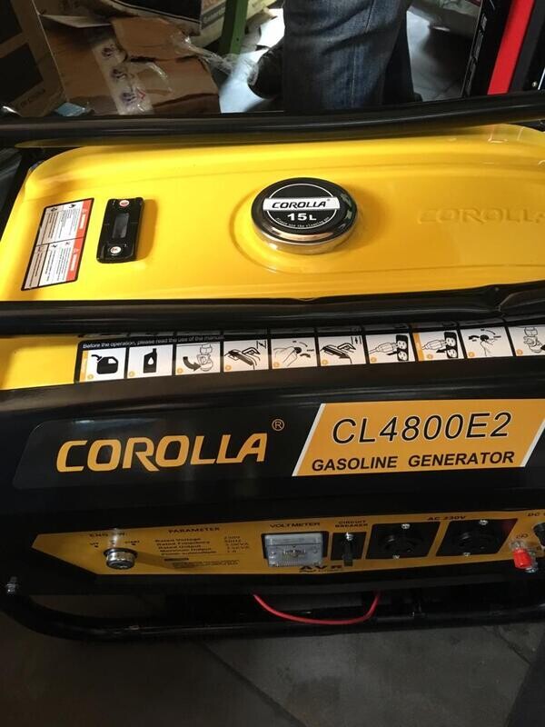 4.8 E2 Corolla petrol generating set