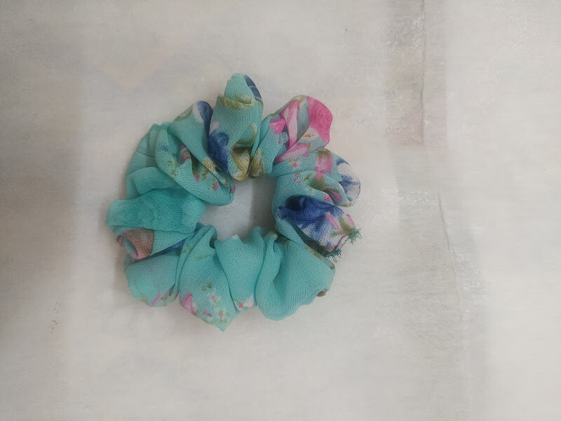 Georgette scrunchie