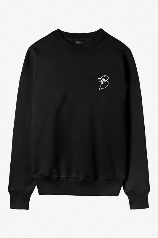 Sudadera B MAGAZINE Negra