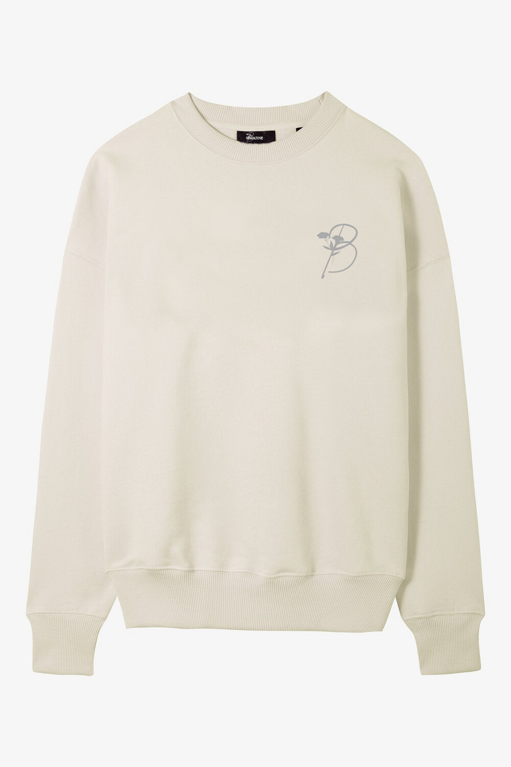 Sudadera B MAGAZINE  Blanco perla