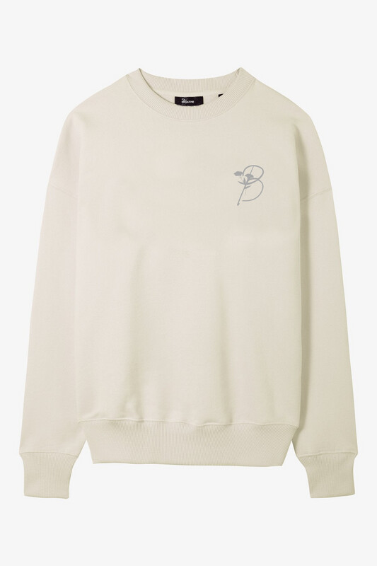 Sudadera B MAGAZINE  Blanco perla