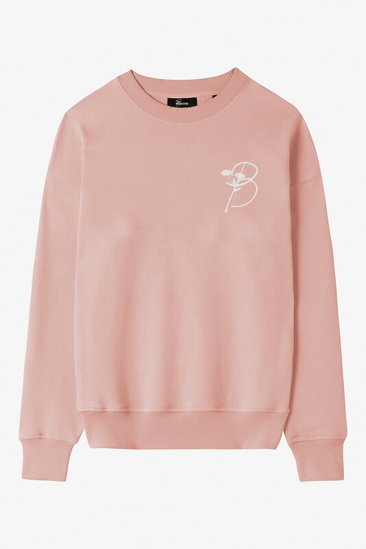 Sudadera B MAGAZINE Rosa melocotón
