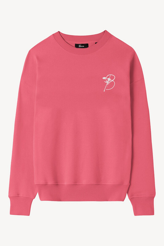 Sudadera B MAGAZINE Rosa frambuesa
