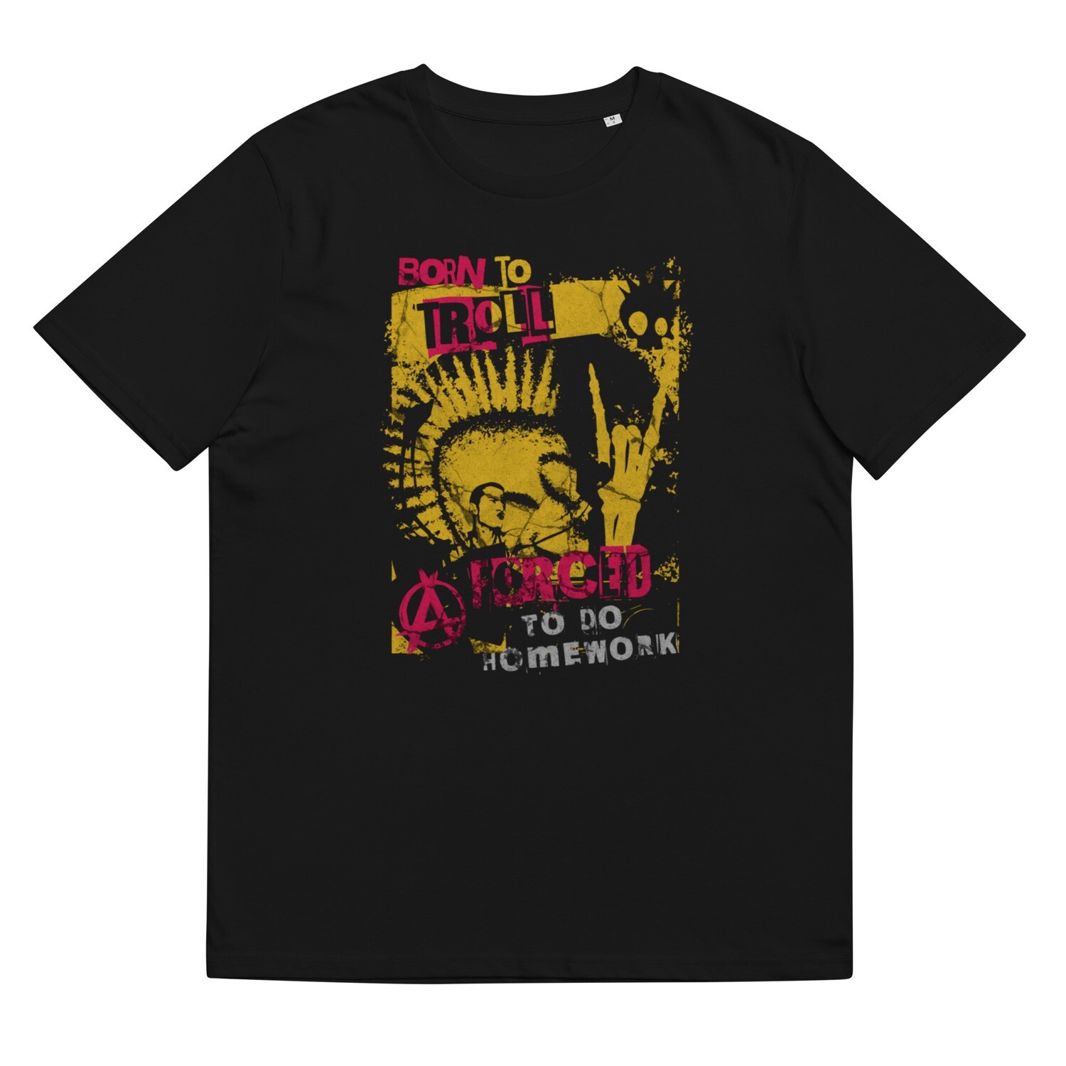 Born To Troll Forced To Do Homework T-Shirt - Unofficial