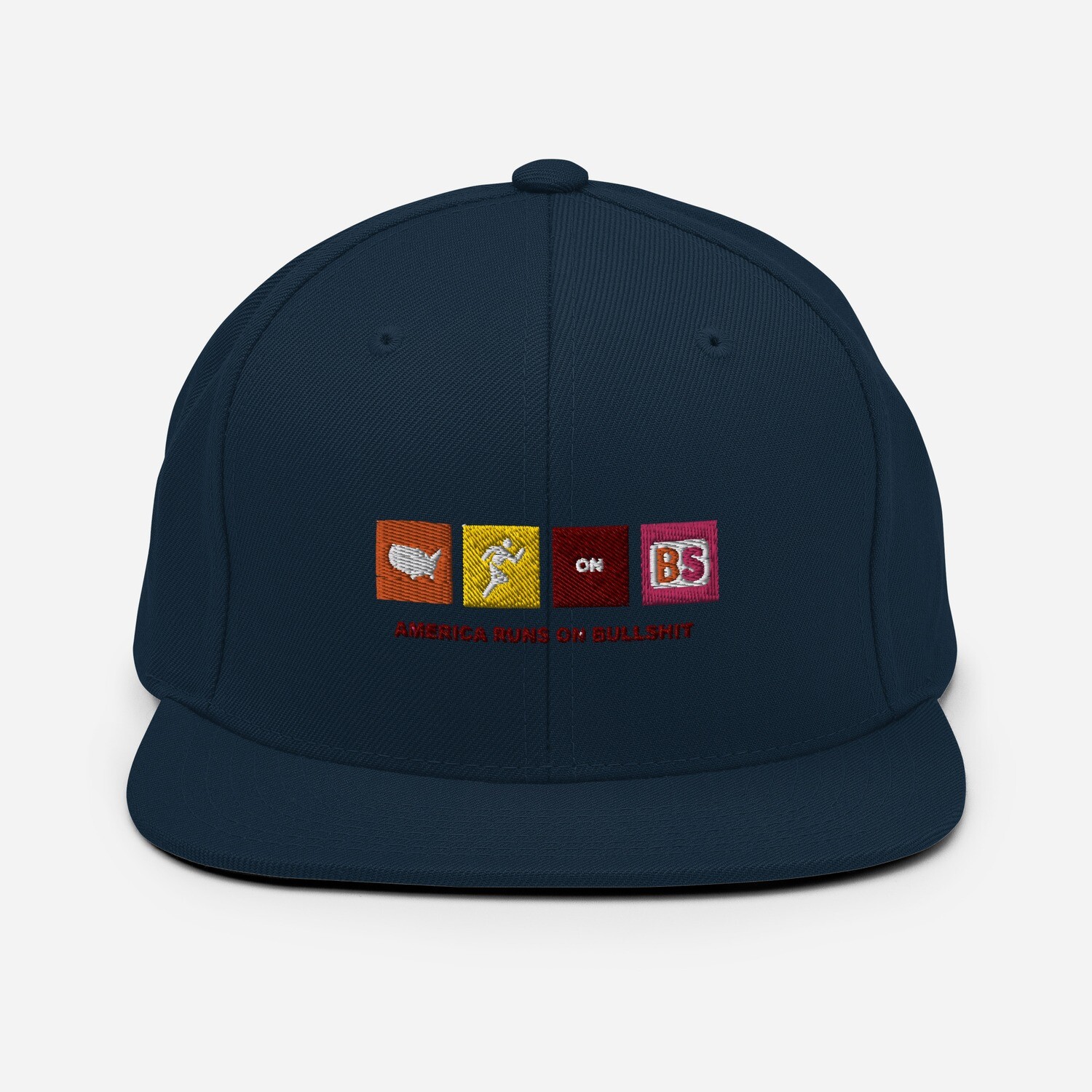America Runs on BS Baseball Cap