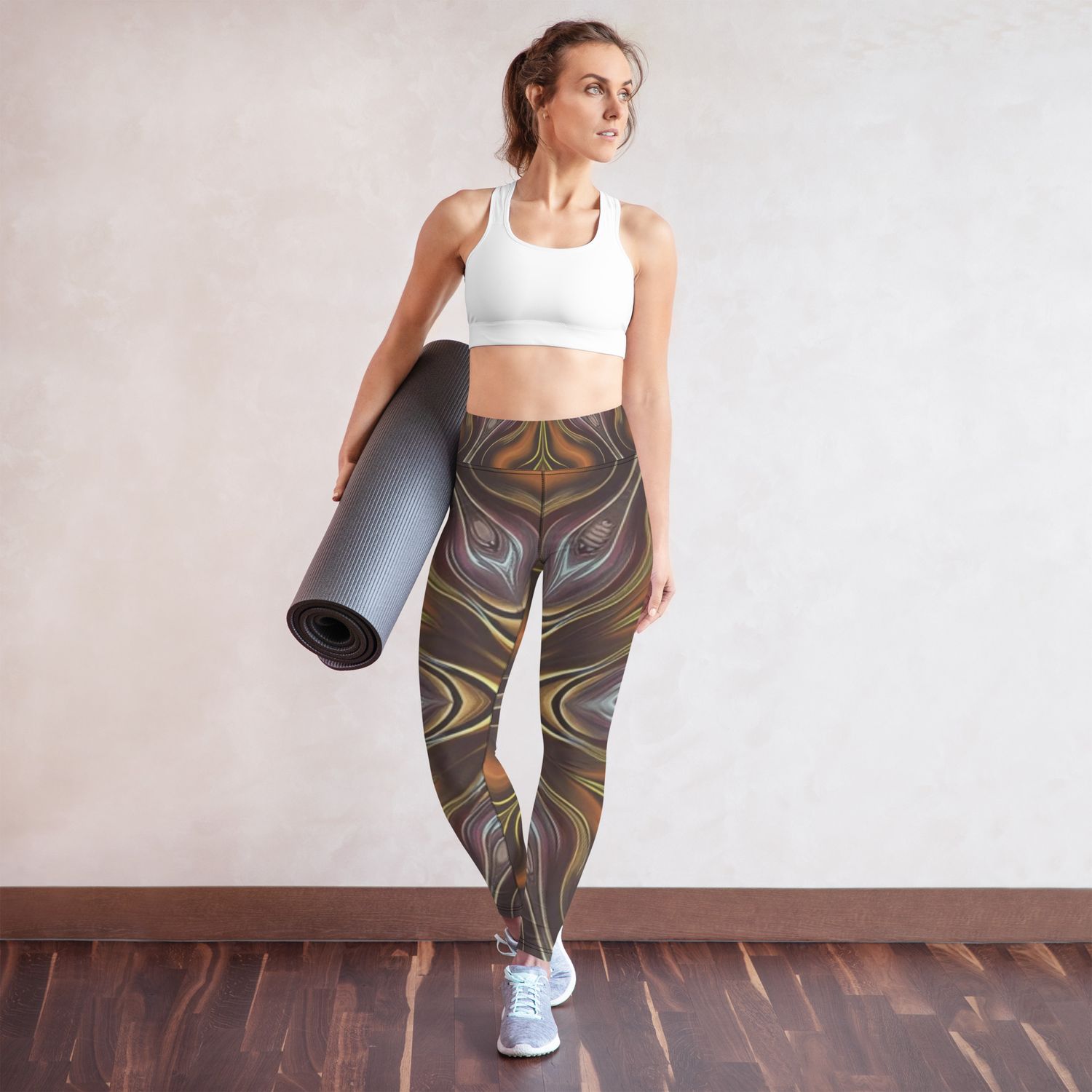 Circuit All-over printed Yoga Leggings
