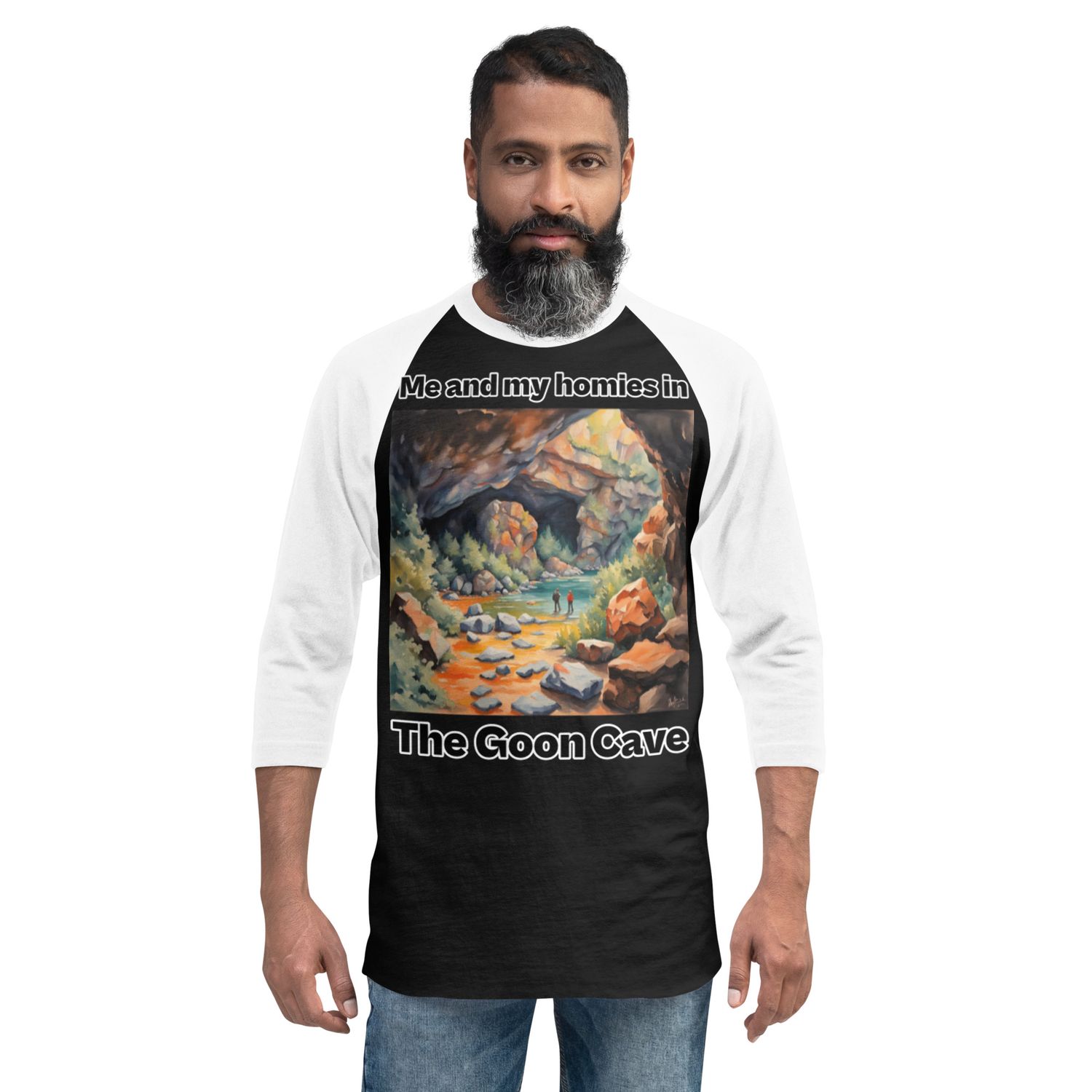 Goon Cave Baseball Shirt 2-sided OFFICIAL