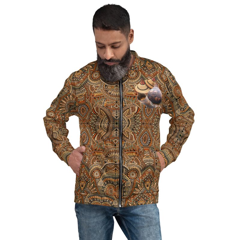 Rooted in Culture, Styled for Today – Fulani Bomber Jacket| Unisex Bomber Jacket