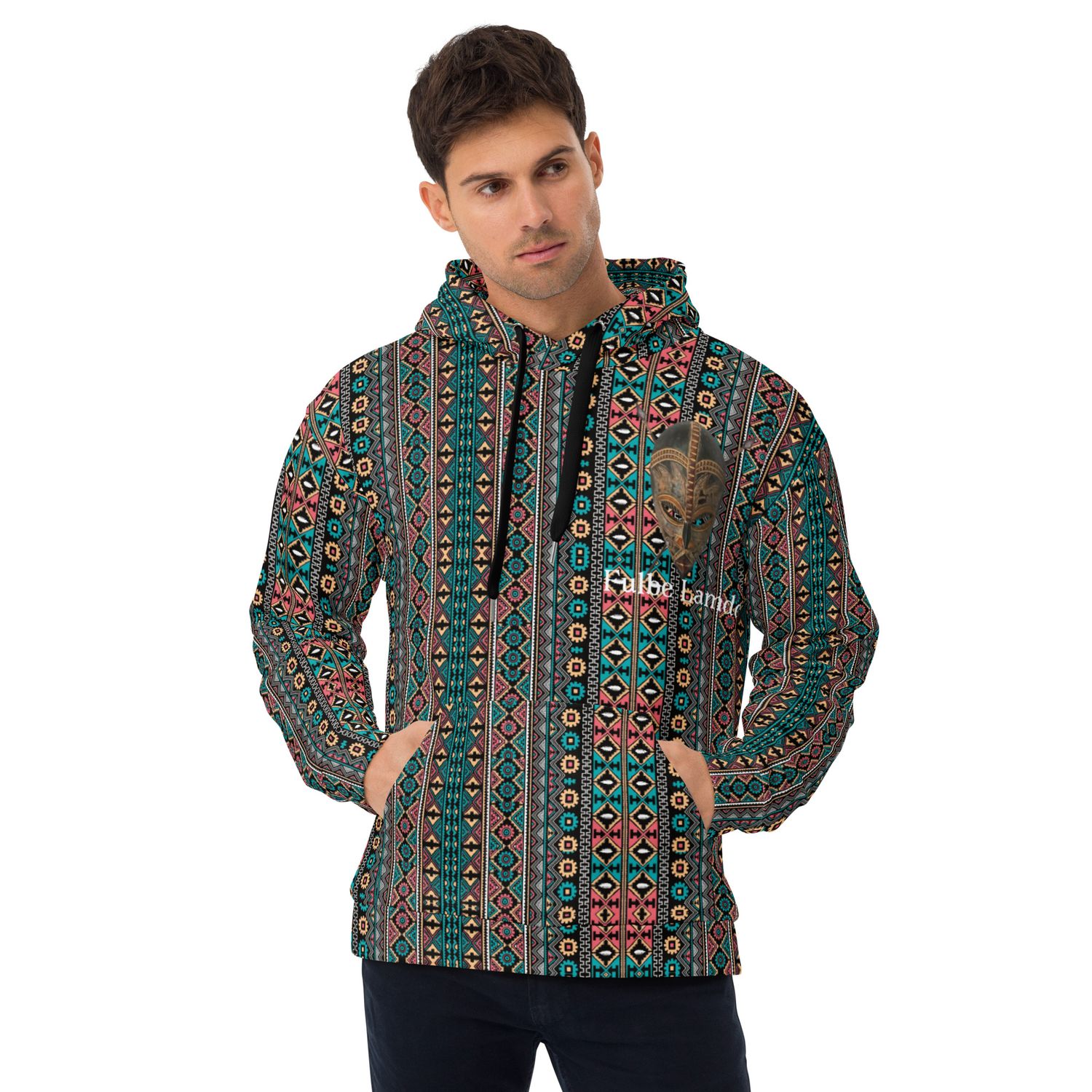 Nomadic Spirit –Fulani-Inspired Hoodie
